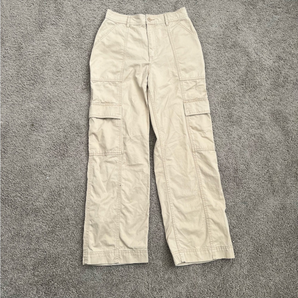 Abercrombie & Fitch Relaxed Cargo Pant in Brown